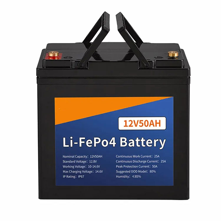 12.8V 50Ah Energy Storage Pack Lithium Battery Pack