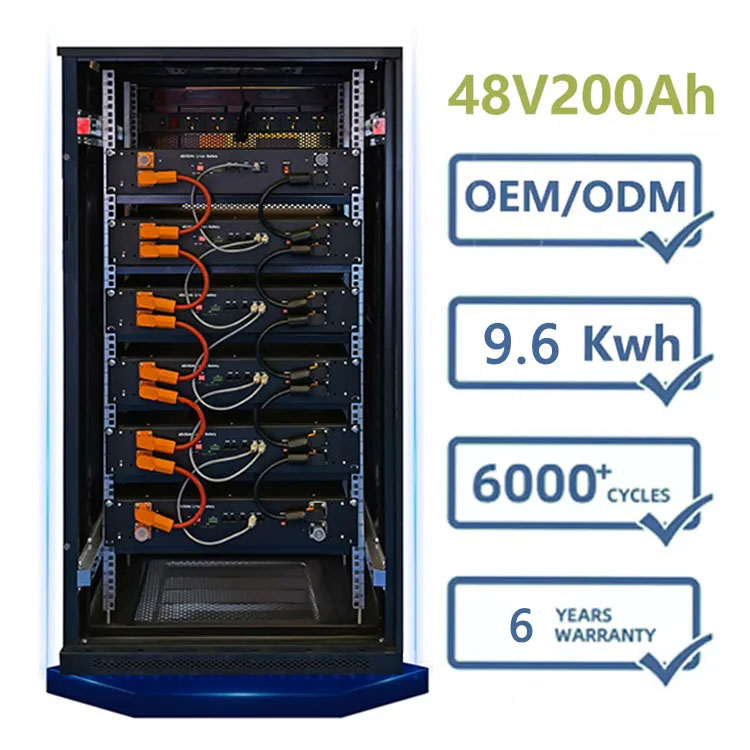 48V 200AH Rack Model Energy Storage Battery Lithium