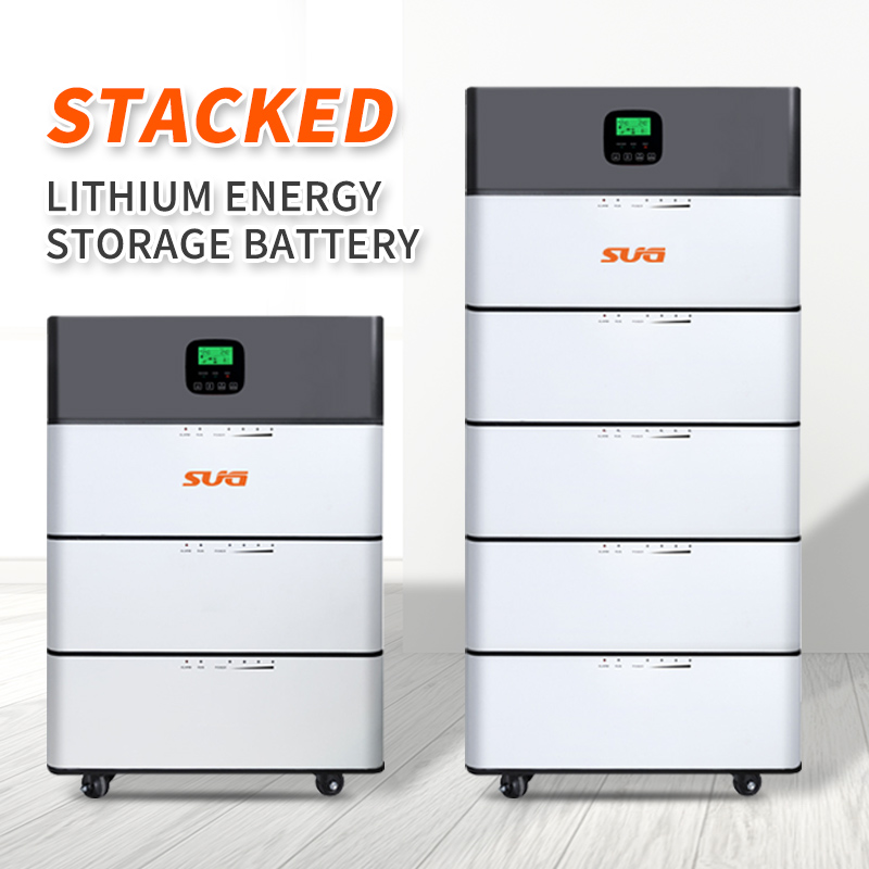 Lifepo4 Stackable Battery Power Solar Li-ion Battery 48v 5kwh 200ah Home Lithium Battery Solar Storage Bank